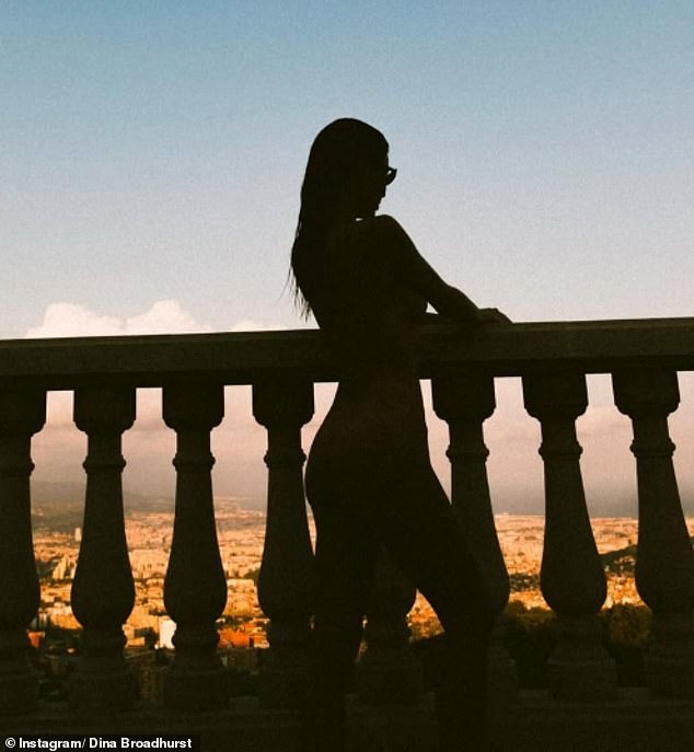 Last week, the eastern suburbs 'nude artist' posted a series of photos to Instagram while posing - in her birthday suit, naturally - on a balcony in Barcelona