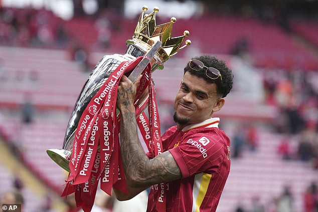 Diaz, who helped Liverpool win the Premier League last season, has two years left on his deal