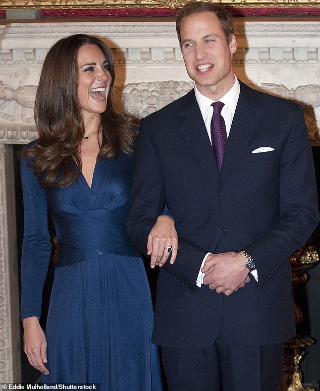 Kate Middleton and Prince William announcing their engagement in 2010. Wills friends had an unusual nickname for Kate which they coined while the couple were dating
