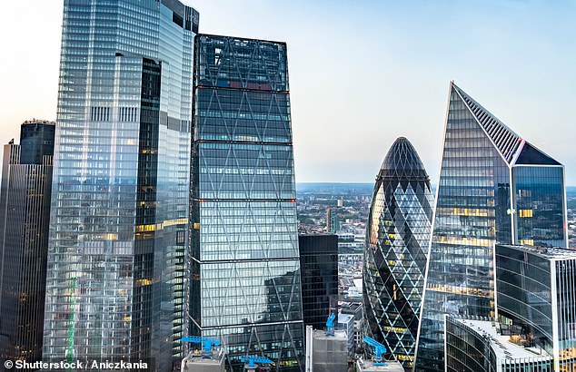 Bouncing back: The FTSE 100 closed at a new record of 8975.7 and is on course to hit the 9000 mark