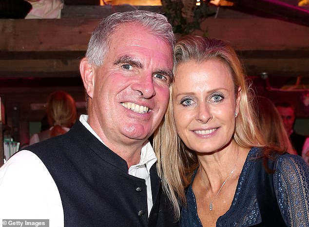 Ms Spohr is being investigated for negligent homicide in road traffic, according to the outlet. Pictured: Carsten Spohr and Vivian Spohr