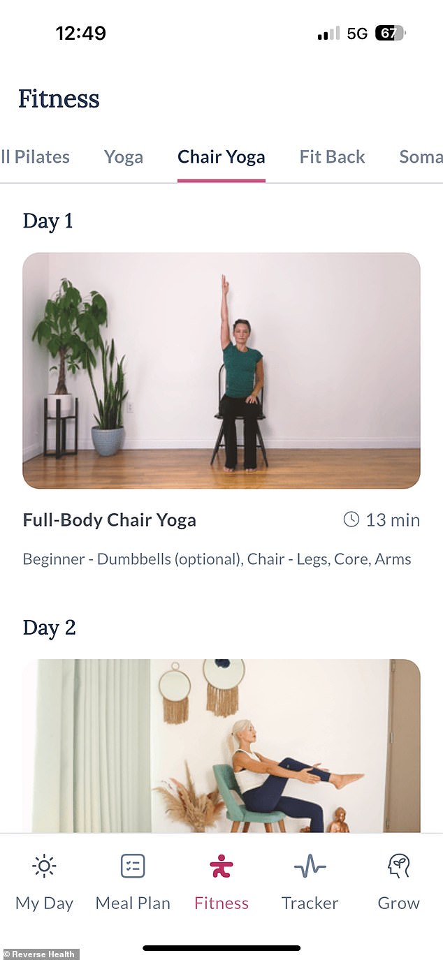 The Reverse Health app makes it so easy to get started and keep track of your progress, with a user-friendly interface that's streamlined and motivating