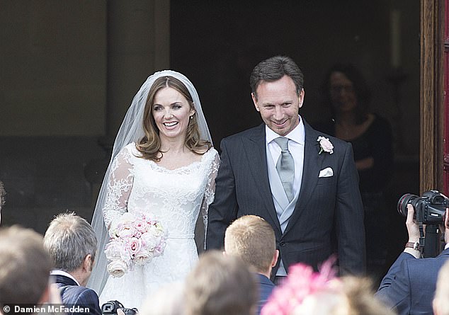 Geri Halliwell and Christian Horner got married in 2015 at St Mary's Church in Woburn, Bedfordshire