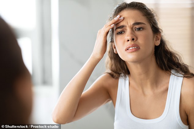 A year after noticing a persistent spot, Emily Haley assumed it was just a pimple, but when it turned red in December 2024, her dermatologist, Dr. Hooman Khorasani, examined it and found abnormal blood vessels. A biopsy confirmed basal cell carcinoma (stock)