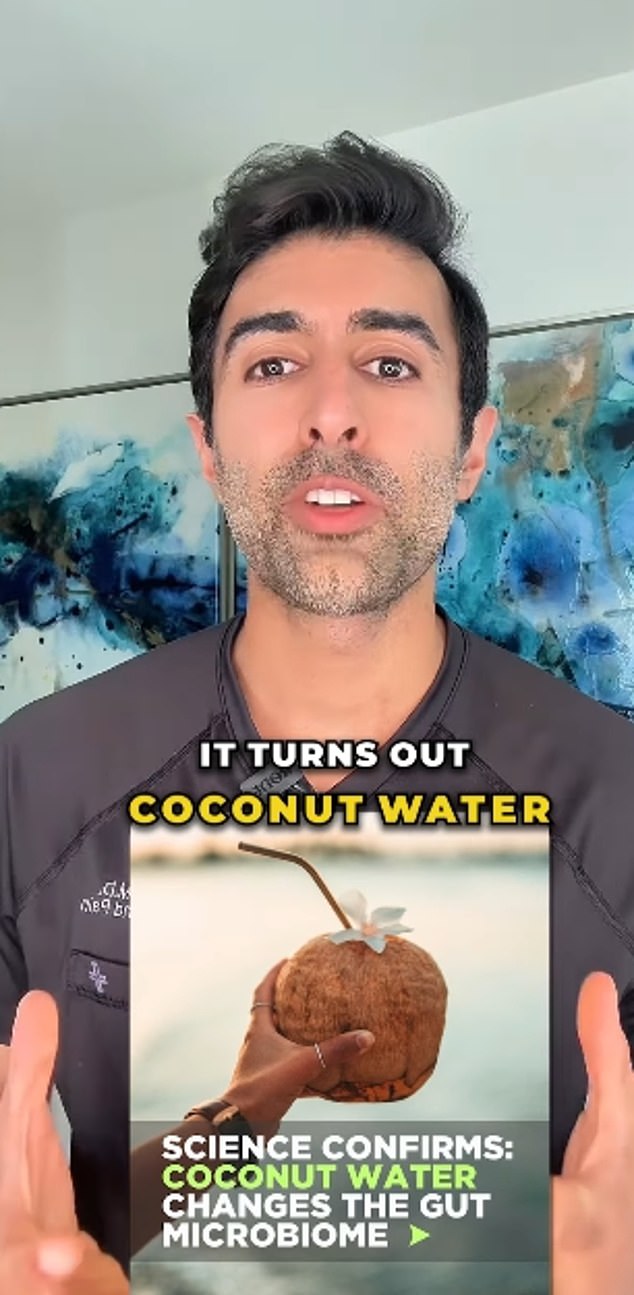 Dr Sood said that the findings show that coconut water could support gut health in patients with inflammatory bowel disease