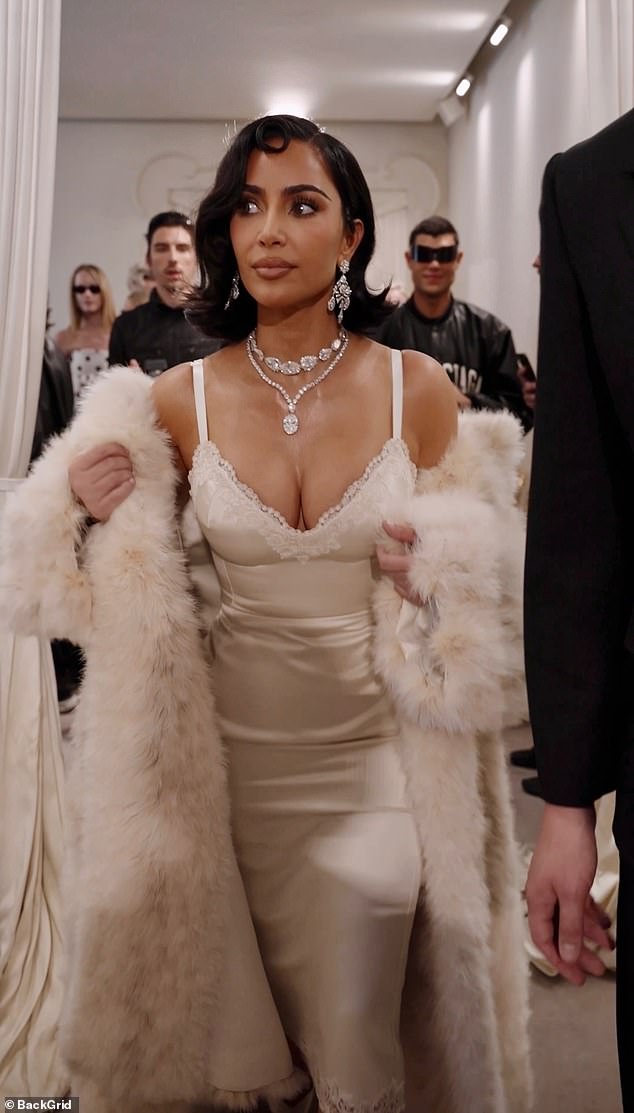 Kim Kardashian steps out in Paris after closing Demna's final Balenciaga haute couture show