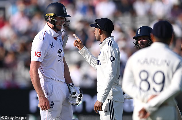 Shubman Gill was heard on the stump mic telling Zak Crawley to ‘Grow some f***ing balls’