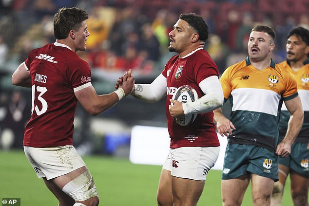 Along with compatriot Finn Russell, Hew Jones (left) and Sione Tuipulotu (right) can replicate their Scotland form for the Lions