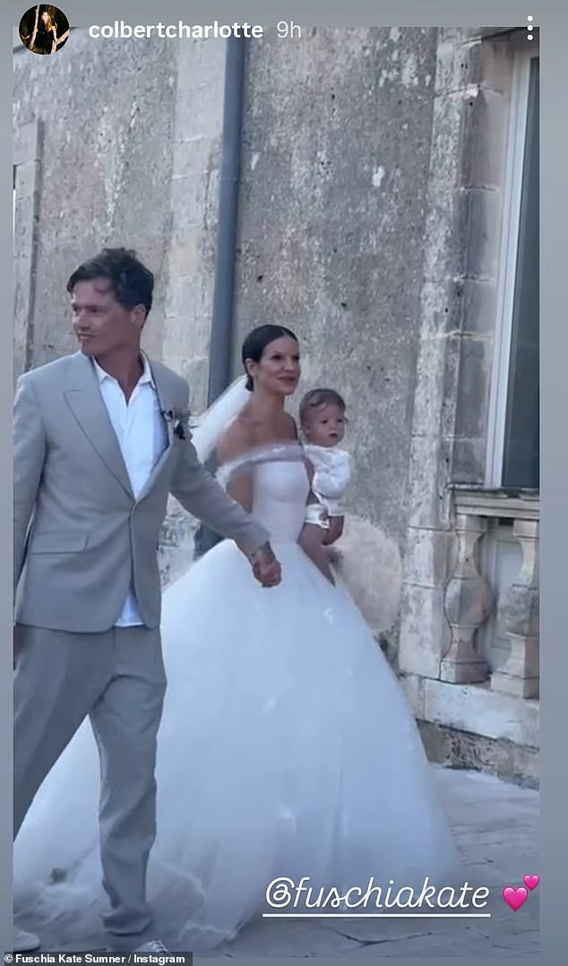 The actress tied the knot with Max, a creative director in the arts and tech space, in front of family and close friends