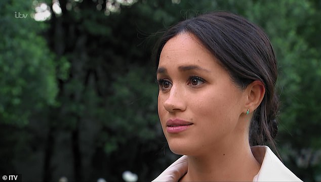 Meghan speaking to ITV journalist Tom Bradby. While she received praise in some circles for her openness, it was not the sort of answer many working royals would have been expected to give during a royal tour