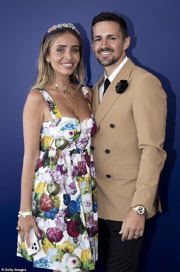 Fashion influencer Zana Pali (left) has been chasing the European summer with her children after her shock break-up with lawyer husband Gianni Romano (right)