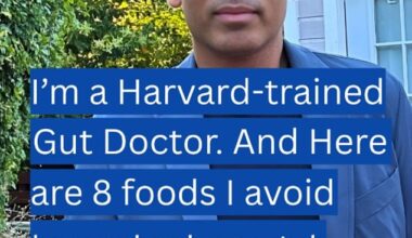 Dr Saurabh Sethi said that he avoids these foods to protect his gut health, making simple swaps to ward off inflammation