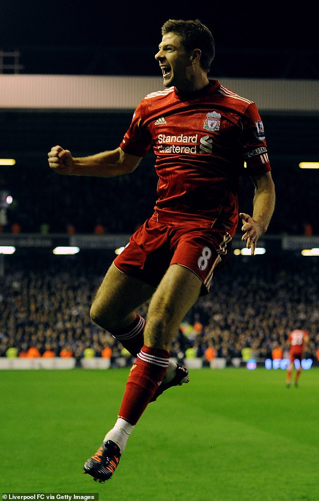 He also cites Liverpool legend Steven Gerrard as one of his sporting idols