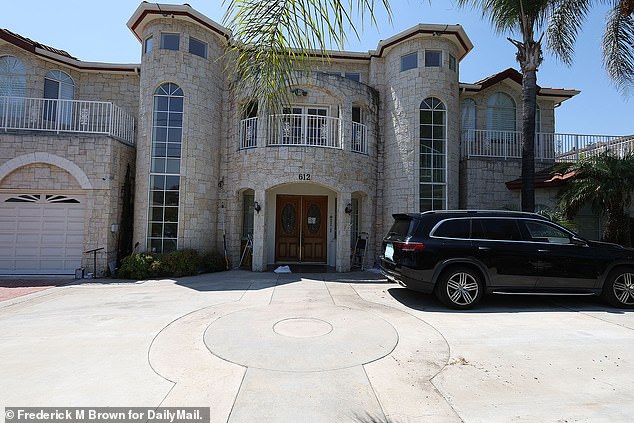 A sprawling $4.1 million California mansion housed dozens of surrogate babies for a couple that allegedly posed as a surrogacy company to unsuspecting women