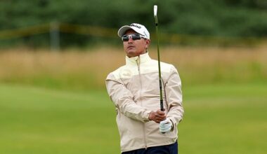 Sadom Kaewkanjana was one of the stars of Round One at the Open Championship