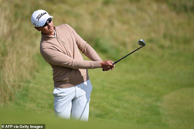 The 27-year-old made an eagle on the fifth at Royal Portrush en route to an impressive 68