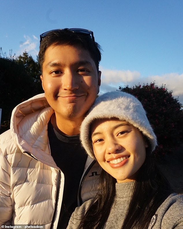 The Bangkok native also has shared a number of photos alongside his partner, fellow golfer Jaravee Boonchant