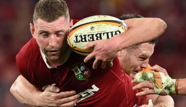 Finn Russell revelled in his role as the British and Irish Lions' starting No 10