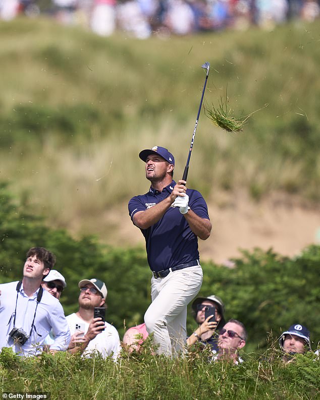 DeChambeau rolled in seven birdies on the day to finish the tournament on nine-under
