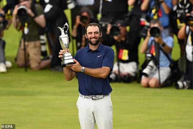 The applause that greeted DeChambeau rivalled that of the new champion Scottie Scheffler