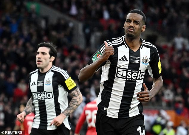 Liverpool are ready to break the British transfer record to sign Isak, who is valued at £125m