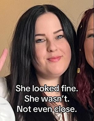 Sandra at the start of her weight loss journey