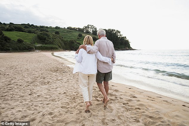 Researchers in Chicago found those who were walking 'as fast as they safely could' during the exercise sessions boosted their step count by 14 steps per minute (stock image)