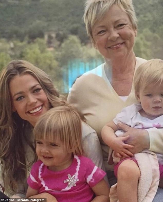 Denise Richards quietly returned to social media for the first time since her husband Aaron Phypers filed for divorce, earlier this month, after six years of marriage