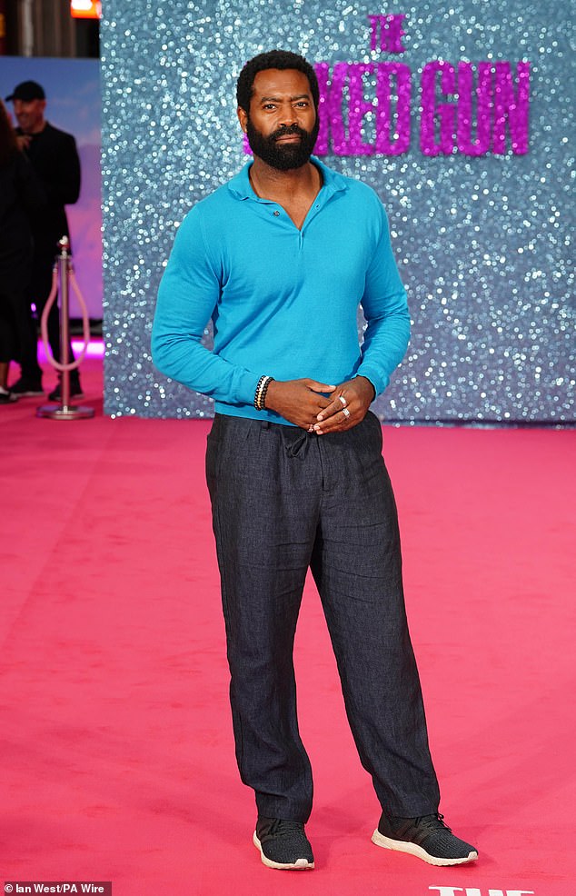 Nicholas Pinnock cut a stylish figure