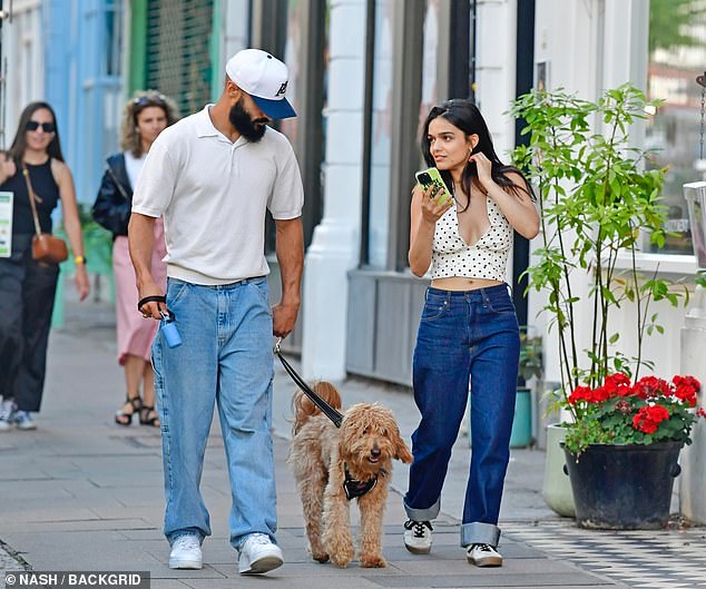 The break dancer from Nottingham, who has appeared in shows such as Hamilton and the Lion King, also rocked a white baseball cap and trainers