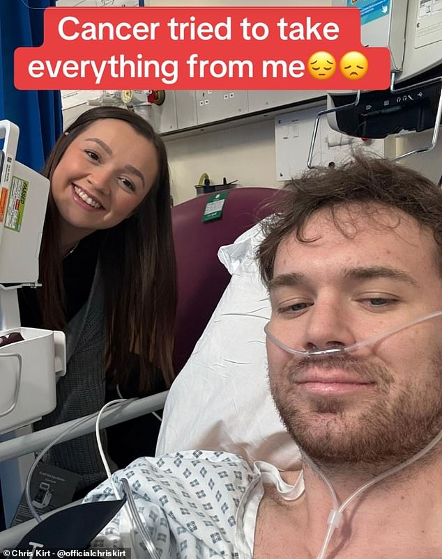Dad, 31, who had huge cancerous tumour in his bowel reveals the 'red flag' he ignored