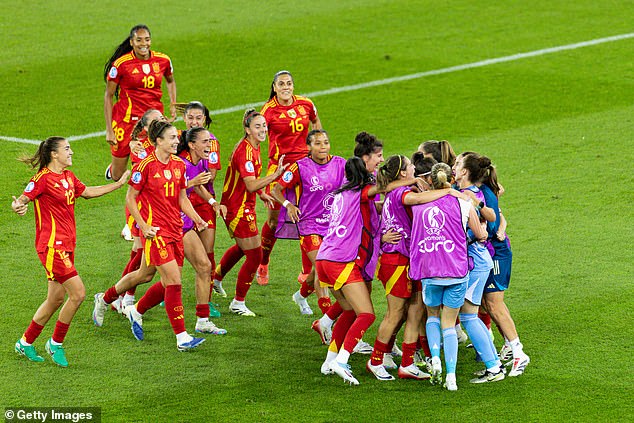 Spain will now face England in a repeat of the 2023 World Cup final, won by the former