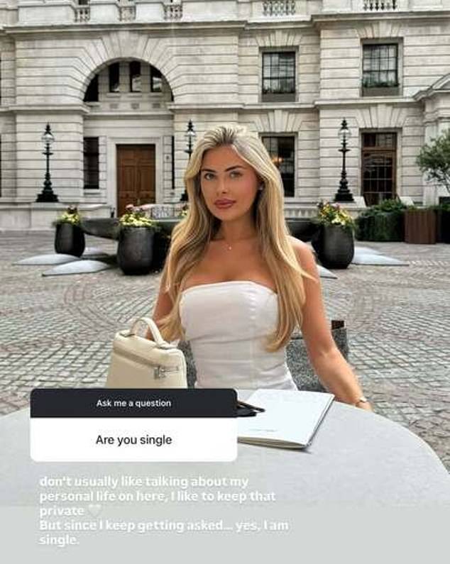 Liam Delap's now-ex-girlfriend has confirmed that the two have split up on Instagram