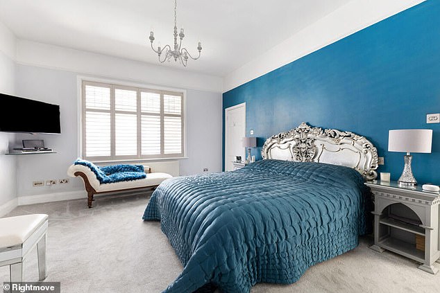 One of the main bedrooms in the beautifully presented house