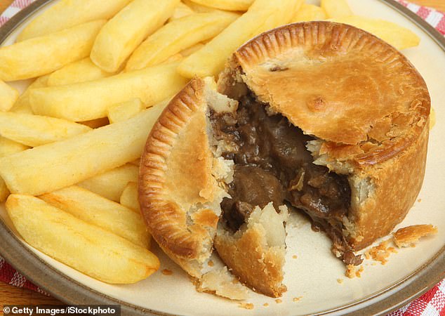 Australia's meat pie and chips came in second in the rankings for health