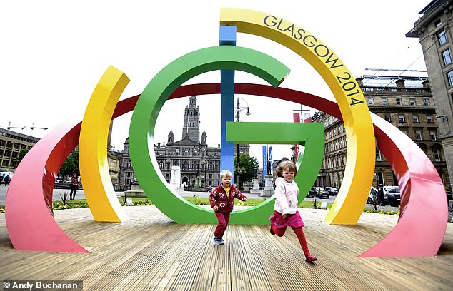 A 3D installation is unveiled ahead of the 2014 Glasgow Games