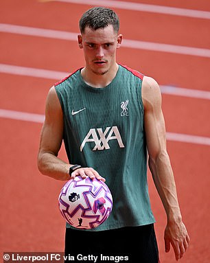 Florian Wirtz signed for £116million earlier in the window