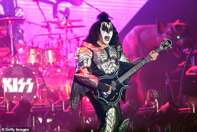Kiss co-founder Gene Simmons had a message for potential buyers of his Beverly Hills mansion: No drugs or alcohol. Pictured 2022 in Mexico