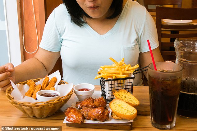 A quarter of Britons questioned in the survey said they would describe themselves as emotional eaters ¿ admitting to eating 28,672 'comfort calories' a month, or 344,064 a year