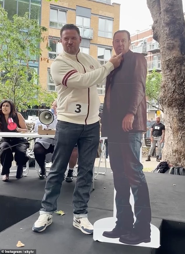 Mike even admitted no one had ever told him he looked like the star. Speaking to Metro at the event he explained: 'No one¿s ever told me I look like Danny Dyer.¿