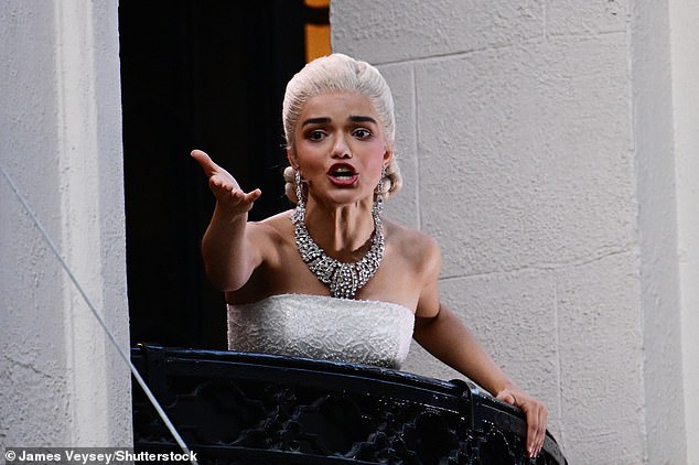 Rachel Zegler left fans furious as she abruptly left the stage midway through her Evita performance on Thursday - pictured July 2