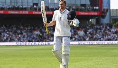 Joe Root moved to second on the all-time run-scoring charts of Test cricket in the afternoon