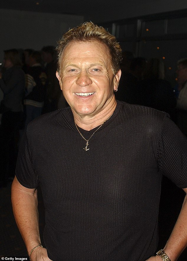 Pete rejoined Normie (pictured) and the Playboys for an onstage reunion in 2014 - some 40 years since he picked up a bass guitar