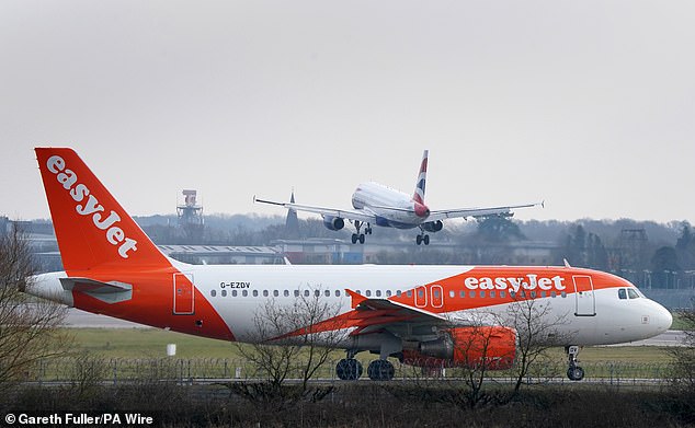 The man was arrested after the plane landed in Glasgow at around 8am and Police Scotland confirmed counter terrorism were assessing the footage