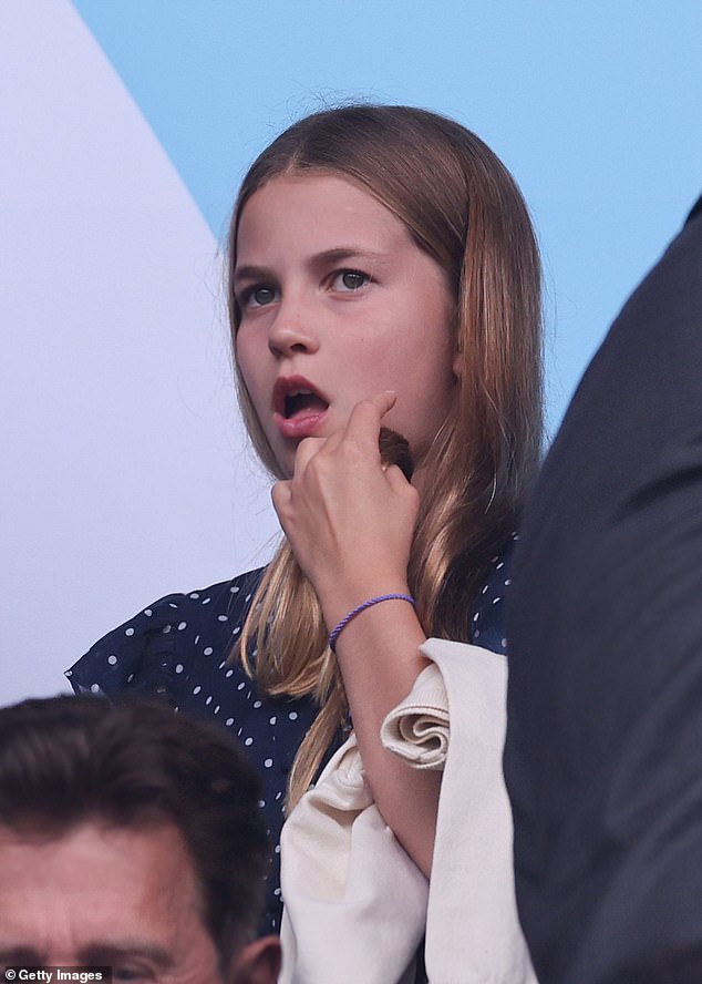 Princess Charlotte of Wales during the UEFA Women's EURO 2025 Final match