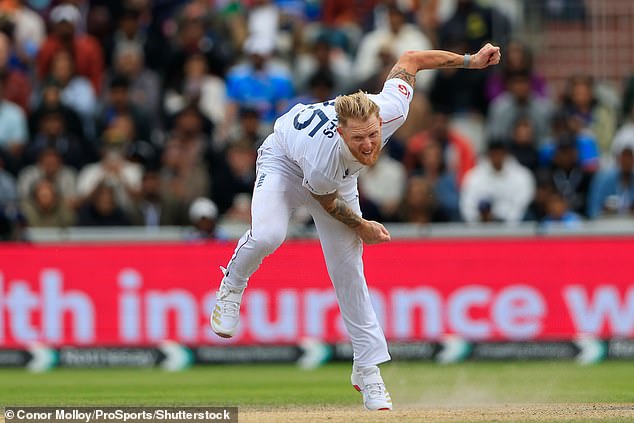 Ben Stokes bowled a heroic eight-over spell on Sunday morning — despite carrying a painful bicep tendon injury in his right arm