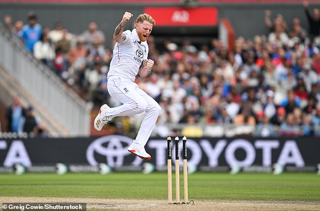 Stokes finally ended India's 188-run stand by trapping KL Rahul lbw — sprinting away in celebration without waiting for the umpire’s decision
