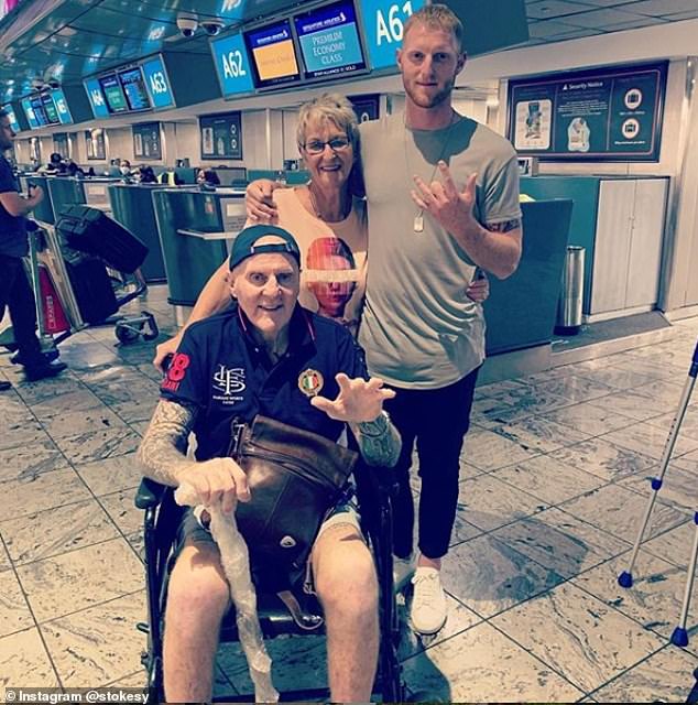 His battling display was seen as a tribute to his late father, Ged — a former rugby league star who famously played through pain