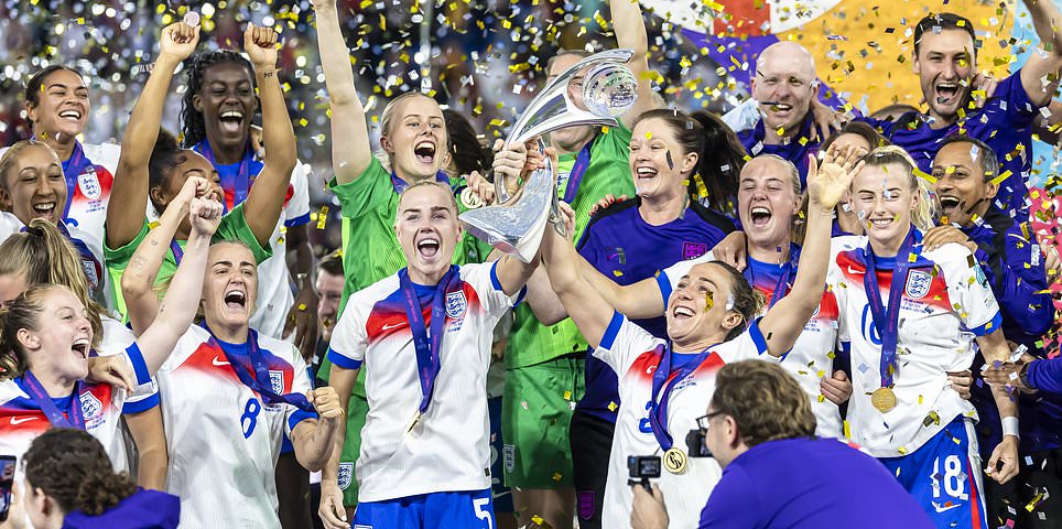 Women's Euro final victory: Lionesses clinch 'greatest achievement in English football history' as they bring it home AGAIN after triumph over Spain