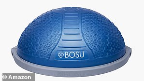 Khloé Kardashian keeps her workouts anything but basic with this balance-testing Bosu ball